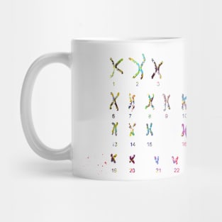 Female Chromosome idiogram Mug